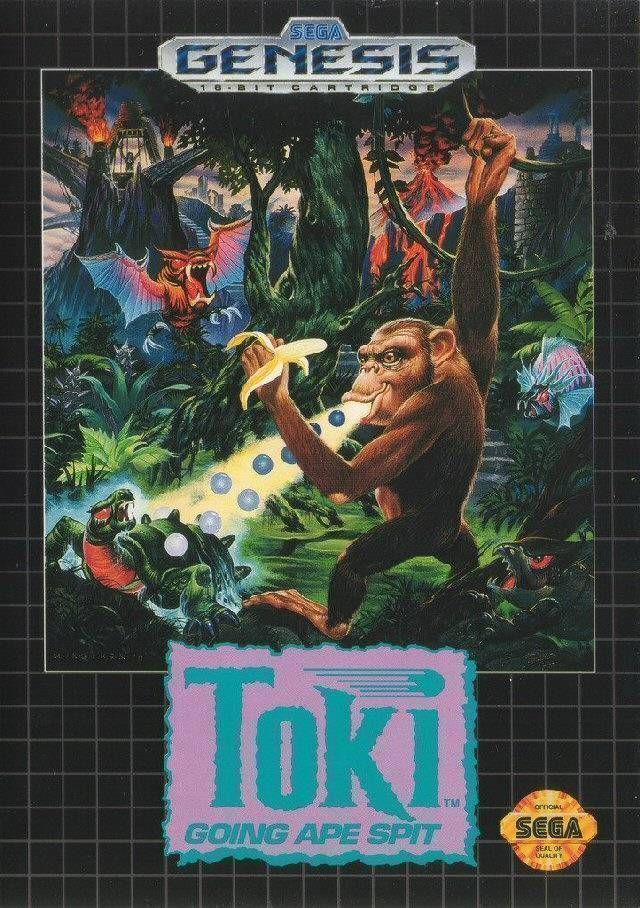 Toki – Going Ape Spit (USA Europe) Sega Genesis GAME ROM ISO