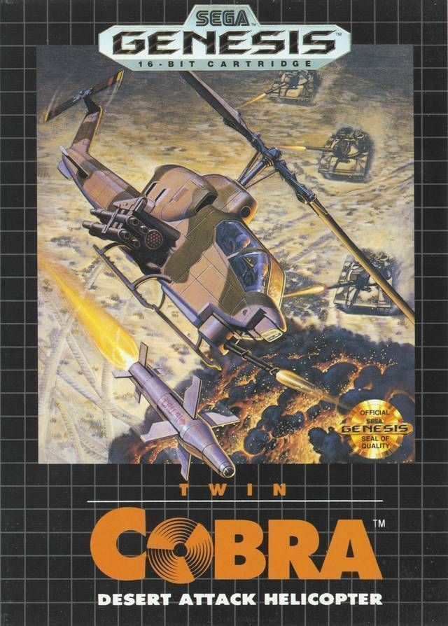 Twin Cobra (USA) Sega Genesis GAME ROM ISO