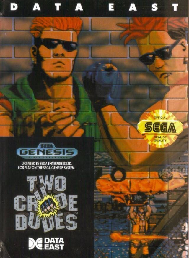 Two Crude Dudes (T-13026) [R-USA] (Japan) Sega Genesis GAME ROM ISO