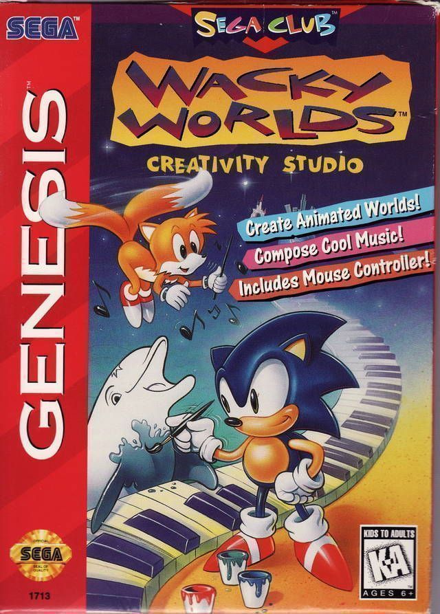 Wacky Worlds (UEJ) (USA) Sega Genesis GAME ROM ISO