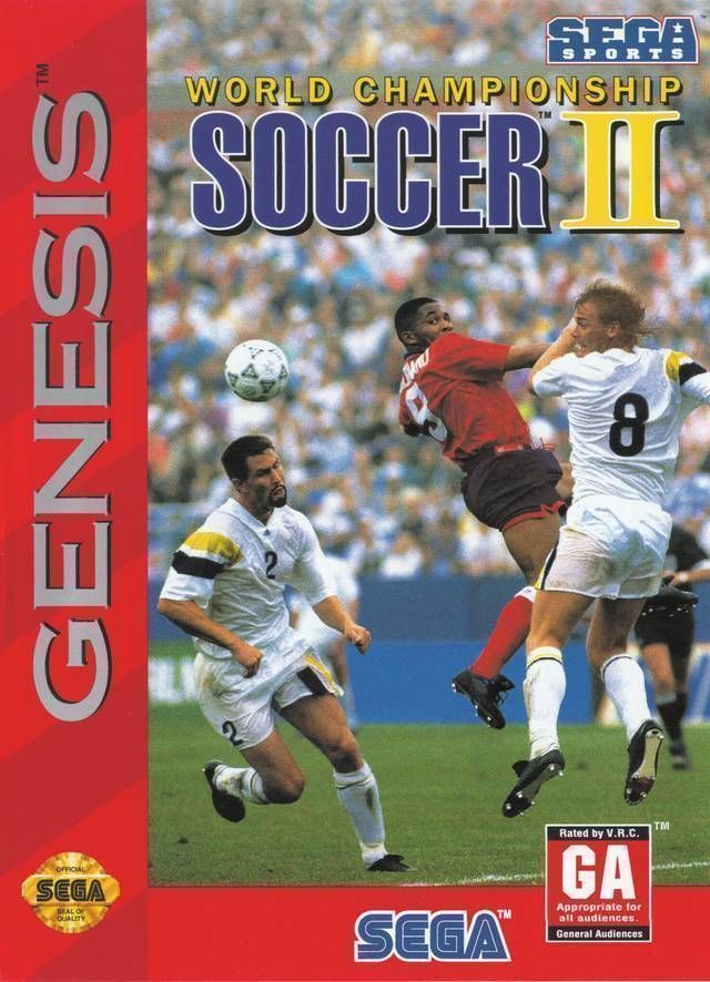 World Championship Soccer 2 (USA) Sega Genesis GAME ROM ISO