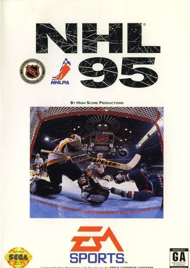 NHL 95 (EUJ) (USA) Sega Genesis GAME ROM ISO