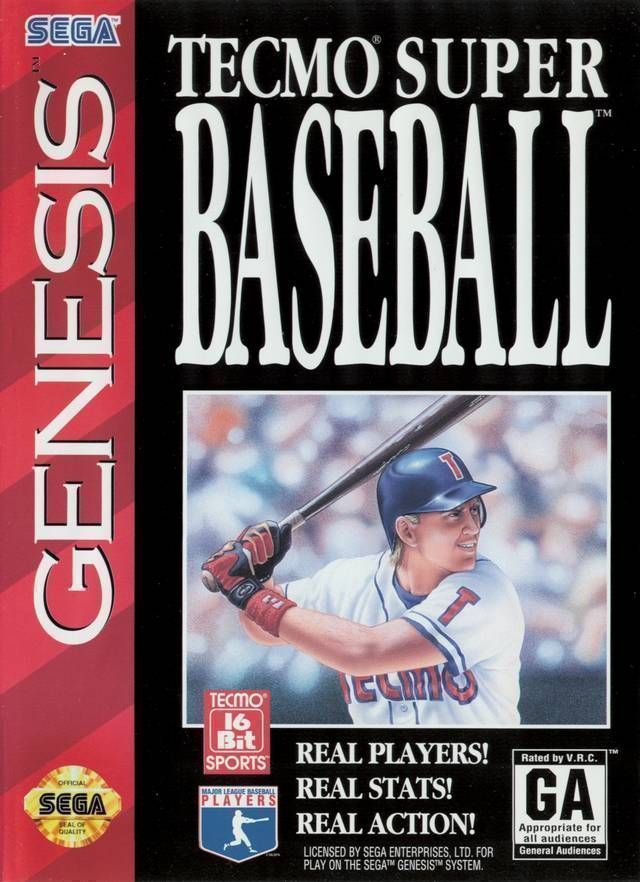 Tecmo Super Baseball (USA) Sega Genesis GAME ROM ISO