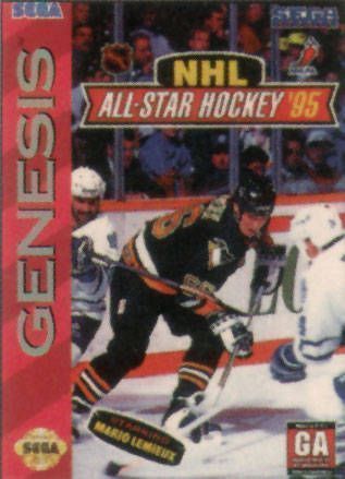 NHL All-Star Hockey 95 (USA) Sega Genesis GAME ROM ISO