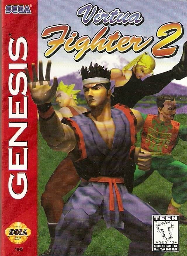 Virtua Fighter 2 (USA) Sega Genesis GAME ROM ISO