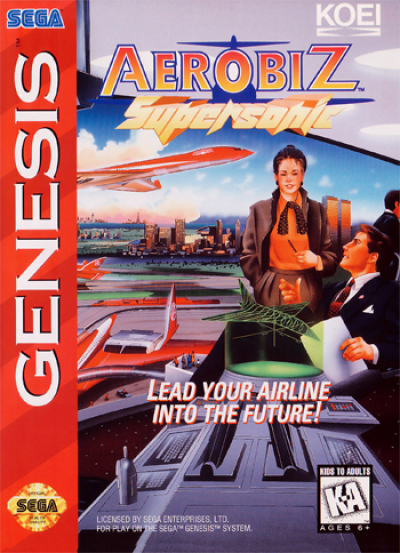 Aerobiz Supersonic (USA) Sega Genesis GAME ROM ISO