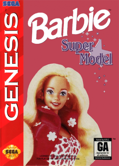 Barbie Super Model (USA) Sega Genesis GAME ROM ISO