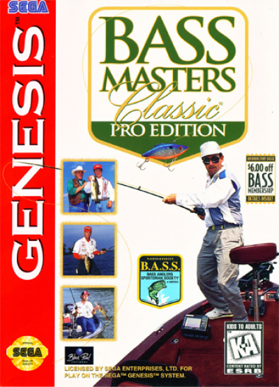 Bass Masters Classic Pro Edition (France) Sega Genesis ROM ISO