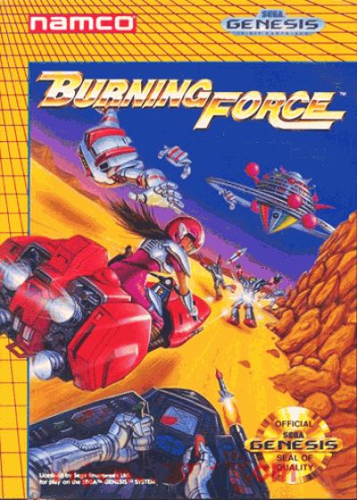 Burning Force (Europe) Sega Genesis GAME ROM ISO