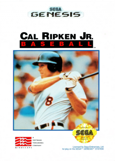 Cal Ripken Jr. Baseball [b1] (USA) Sega Genesis GAME ROM ISO