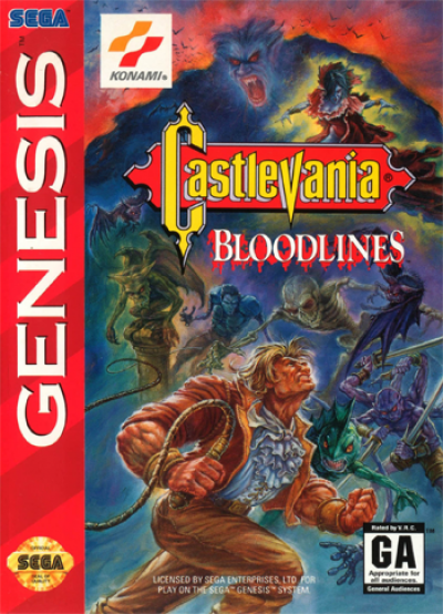 Castlevania – Bloodlines (USA) Sega Genesis GAME ROM ISO