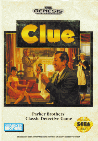 Clue (USA) Sega Genesis GAME ROM ISO