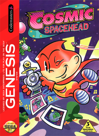 Cosmic Spacehead (Europe) Sega Genesis ROM ISO