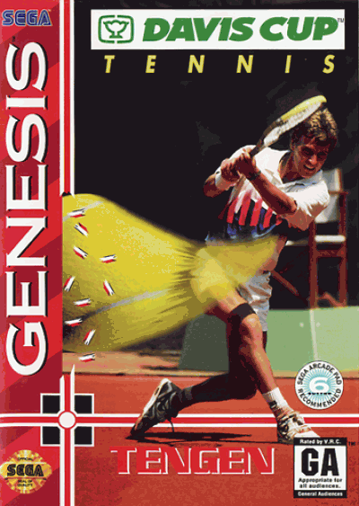 Davis Cup World Tour Tennis (UJE) (Jul 1993) (USA) Sega Genesis GAME ROM ISO