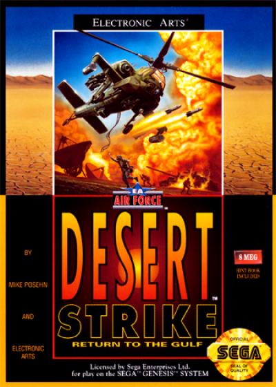 Desert Strike – Return To The Gulf (USA) Sega Genesis GAME ROM ISO