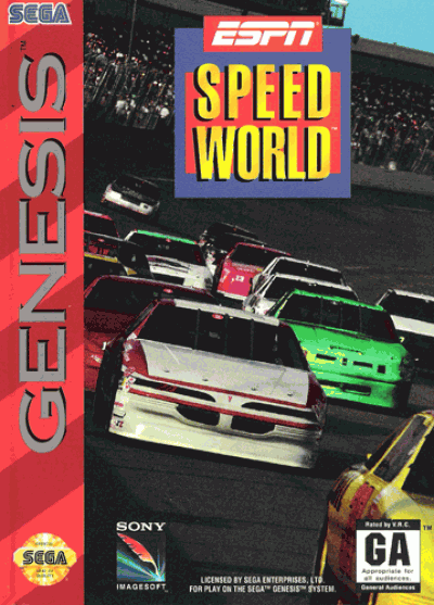 ESPN SpeedWorld (USA) Sega Genesis GAME ROM ISO