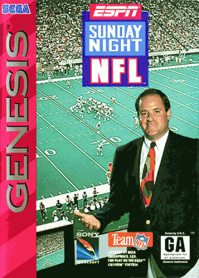 ESPN Sunday Night Football (USA) Sega Genesis GAME ROM ISO