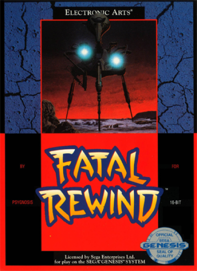 Fatal Rewind (USA) Sega Genesis GAME ROM ISO