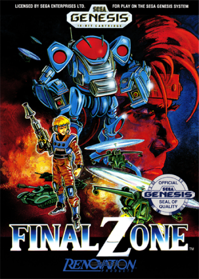 Final Zone (JU) (USA) Sega Genesis GAME ROM ISO