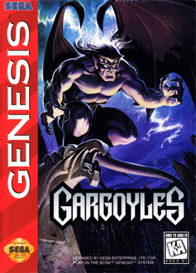 Gargoyles (4) (USA) Sega Genesis GAME ROM ISO