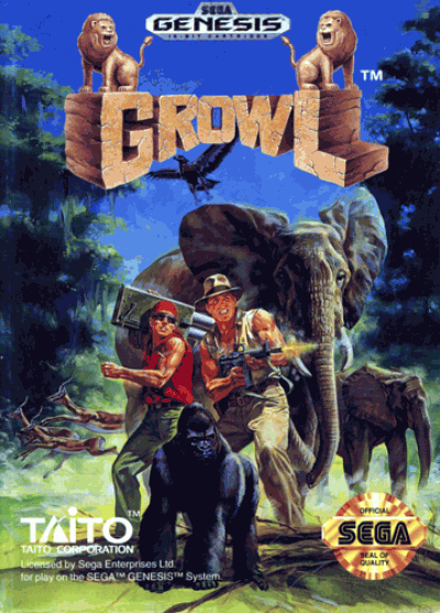 Growl (JUE) (USA) Sega Genesis GAME ROM ISO