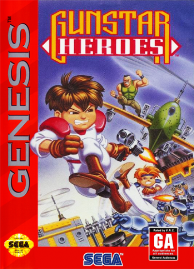 Gunstar Heroes (Europe) Sega Genesis ROM ISO