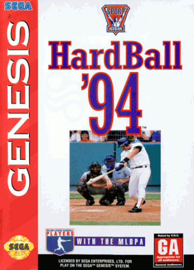 HardBall 94 (JUE) (USA) Sega Genesis GAME ROM ISO