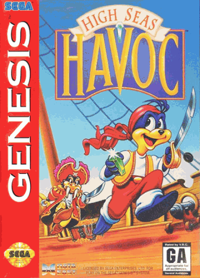 High Seas Havoc (USA) Sega Genesis GAME ROM ISO