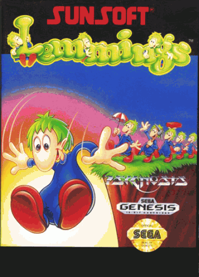 Lemmings (USA) Sega Genesis GAME ROM ISO