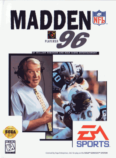 Madden NFL 96 (France) Sega Genesis ROM ISO