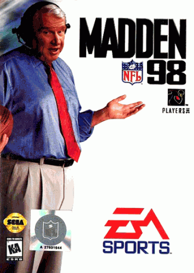 Madden NFL 98 (USA) Sega Genesis GAME ROM ISO