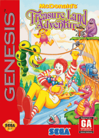 McDonald’s Treasure Land Adventure (Europe) Sega Genesis ROM ISO