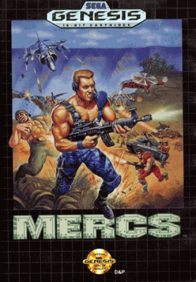 Mercs (JUE) (USA) Sega Genesis GAME ROM ISO