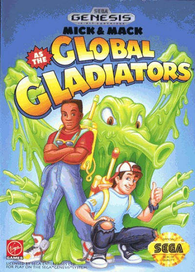 Mick & Mack As The Global Gladiators (Europe) Sega Genesis ROM ISO