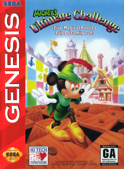 Mickey’s Ultimate Challenge (USA) Sega Genesis GAME ROM ISO