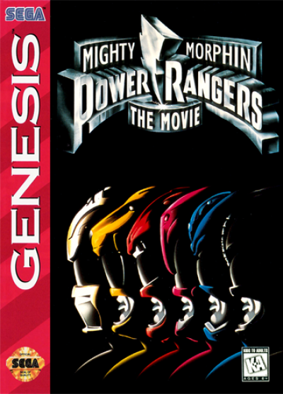 Mighty Morphin Power Rangers – The Movie (4) (USA) Sega Genesis GAME ROM ISO