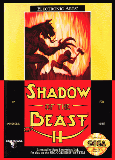 Shadow Of The Beast 2 (USA) Sega Genesis GAME ROM ISO