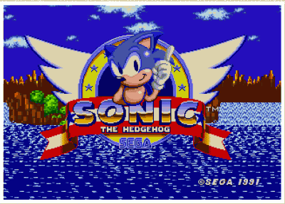 Sonic 1 Gaslight (USA) Sega Genesis GAME ROM ISO