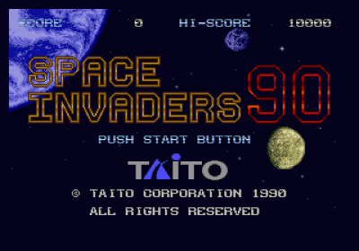 Space Invaders 90 [x] (Japan) Sega Genesis GAME ROM ISO