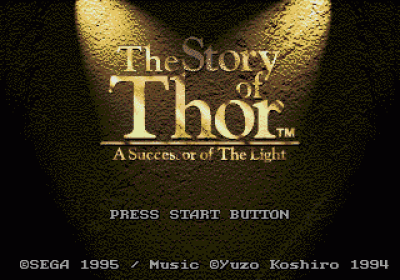 Story Of Thor, The – A Successor Of The Light (8) (Eng) (USA) Sega Genesis GAME ROM ISO