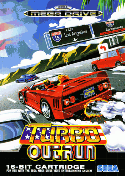 Turbo Outrun (JUE) (USA) Sega Genesis GAME ROM ISO