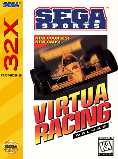 Virtua Racing Deluxe 32X (USA) Sega Genesis GAME ROM ISO