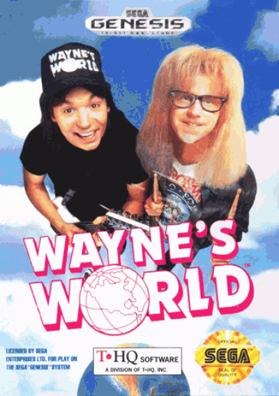 Wayne’s World  [b1] (USA) Sega Genesis GAME ROM ISO