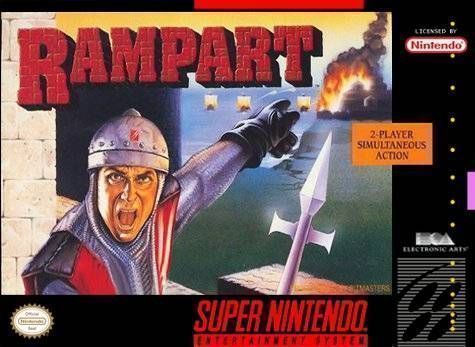 Rampart (USA) Super Nintendo GAME ROM ISO