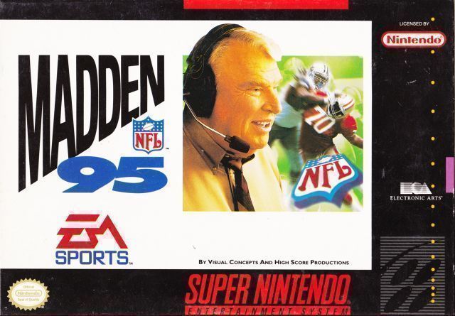 Madden NFL ’95 (USA) Super Nintendo GAME ROM ISO