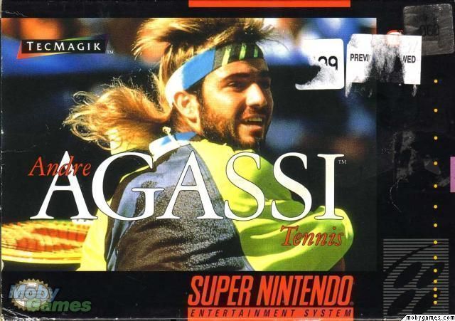 Andre Agassi Tennis (Japan) Super Nintendo GAME ROM ISO