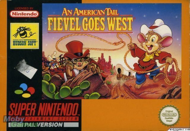 An American Tale – Fievel Goes West (Europe) Super Nintendo GAME ROM ISO