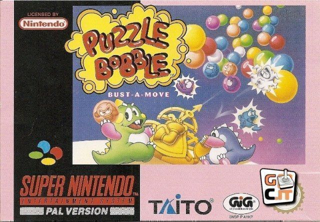 Puzzle Bobble (Japan) Super Nintendo GAME ROM ISO