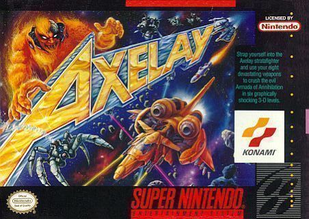 Axelay (Japan) Super Nintendo GAME ROM ISO