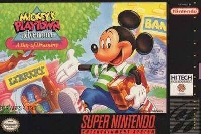 Mickey’s Playtown Adventure – A Day Of Discovery! (USA) Super Nintendo GAME ROM ISO